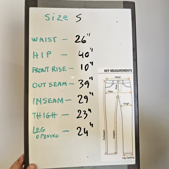 Indigo Rein white with red stripe rayon wide leg side slit beach pants size S US - Picture 10 of 10